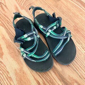 Kids Blue/Green Chaco's, 13